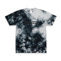Tie-Dye Spiral Tee — "Don't Talk to Me Until I Had My Caffeine and Green" Embroidered Oversized T-Shirt