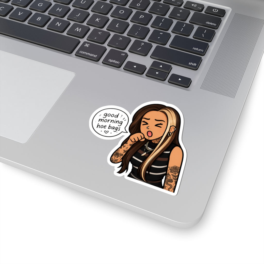 Good Morning KASSHOLE Stickers